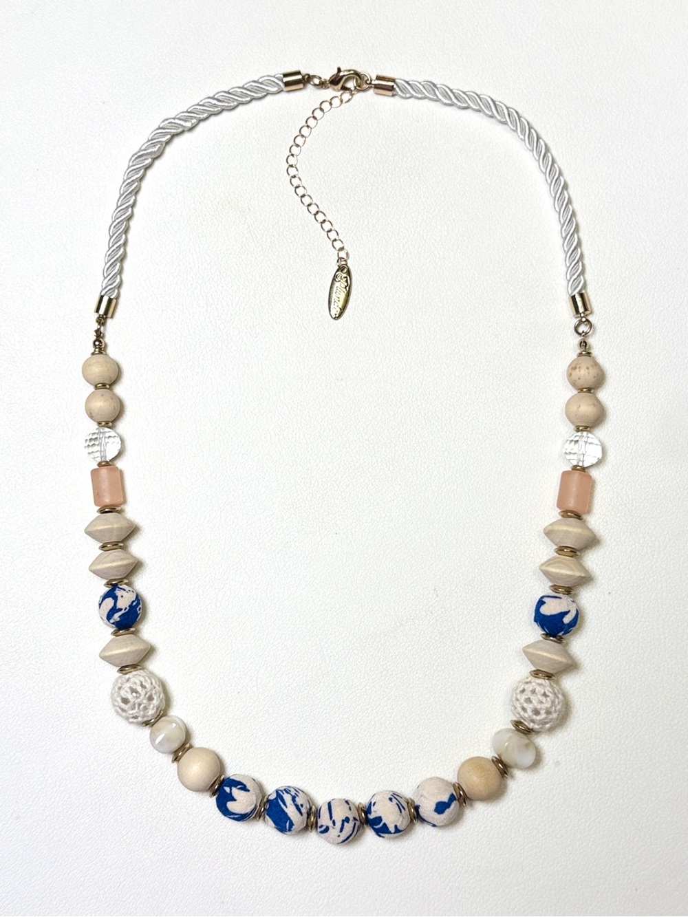 Plunder Boho Geometric Bead Necklace
